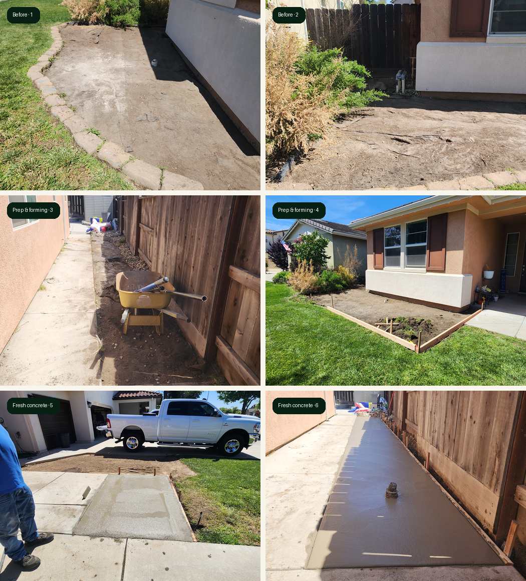 Escalon concrete project part 1