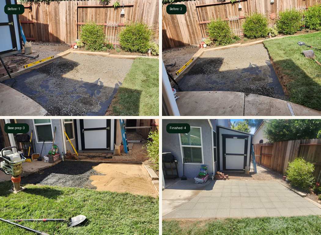Escalon paver project part 1