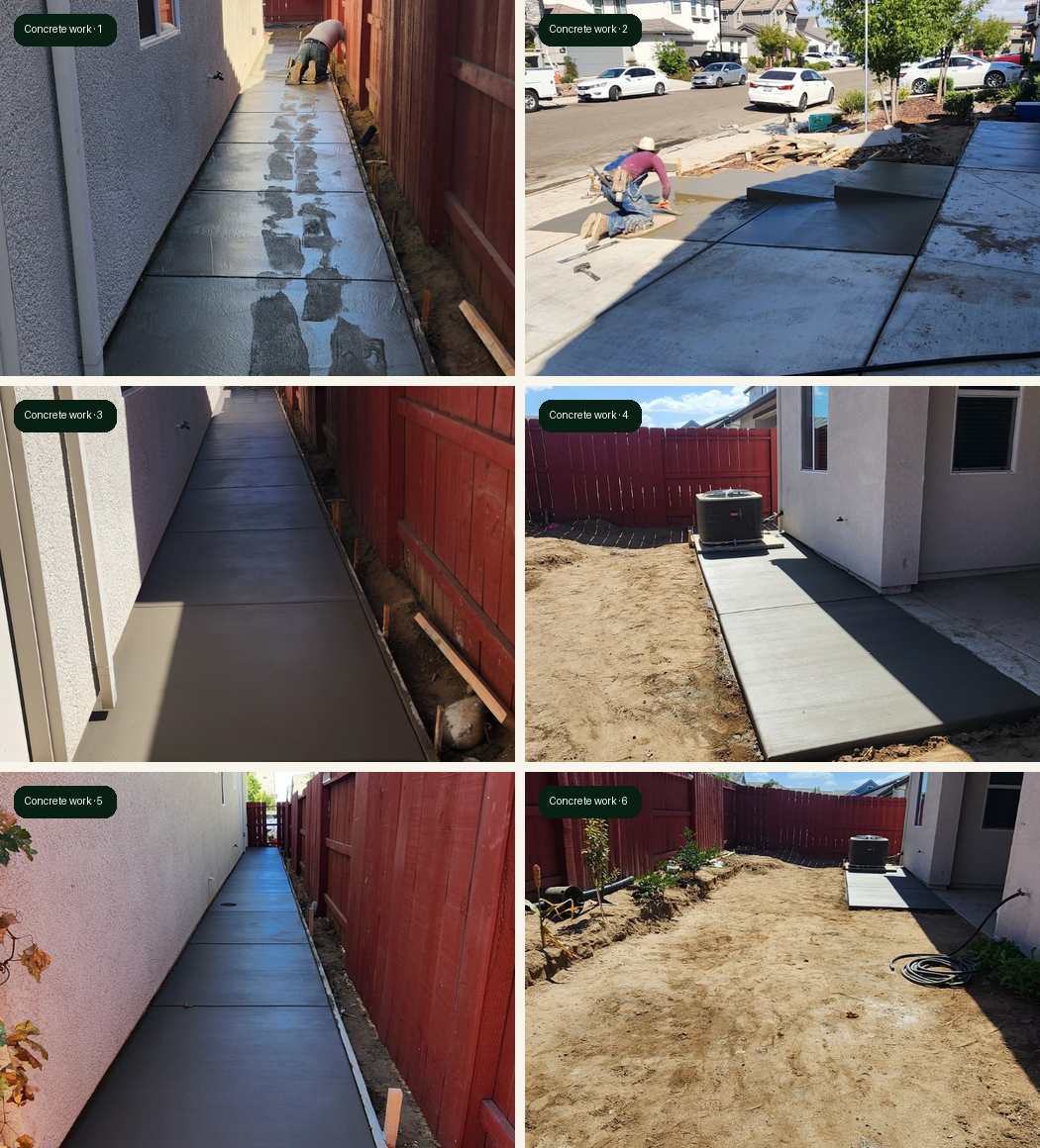 Manteca full landscape transformation part 1