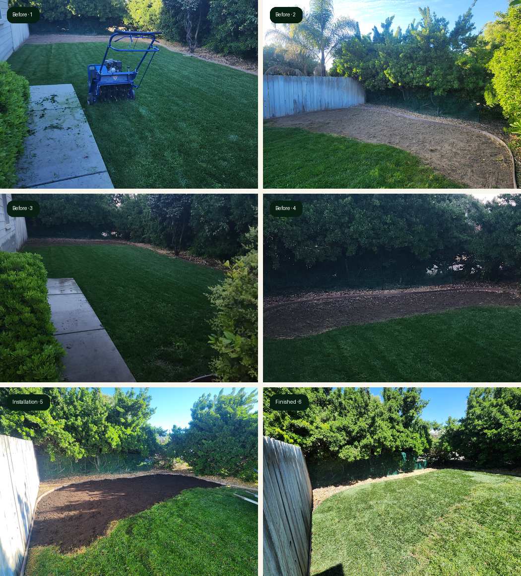 Salida sod installation part 1